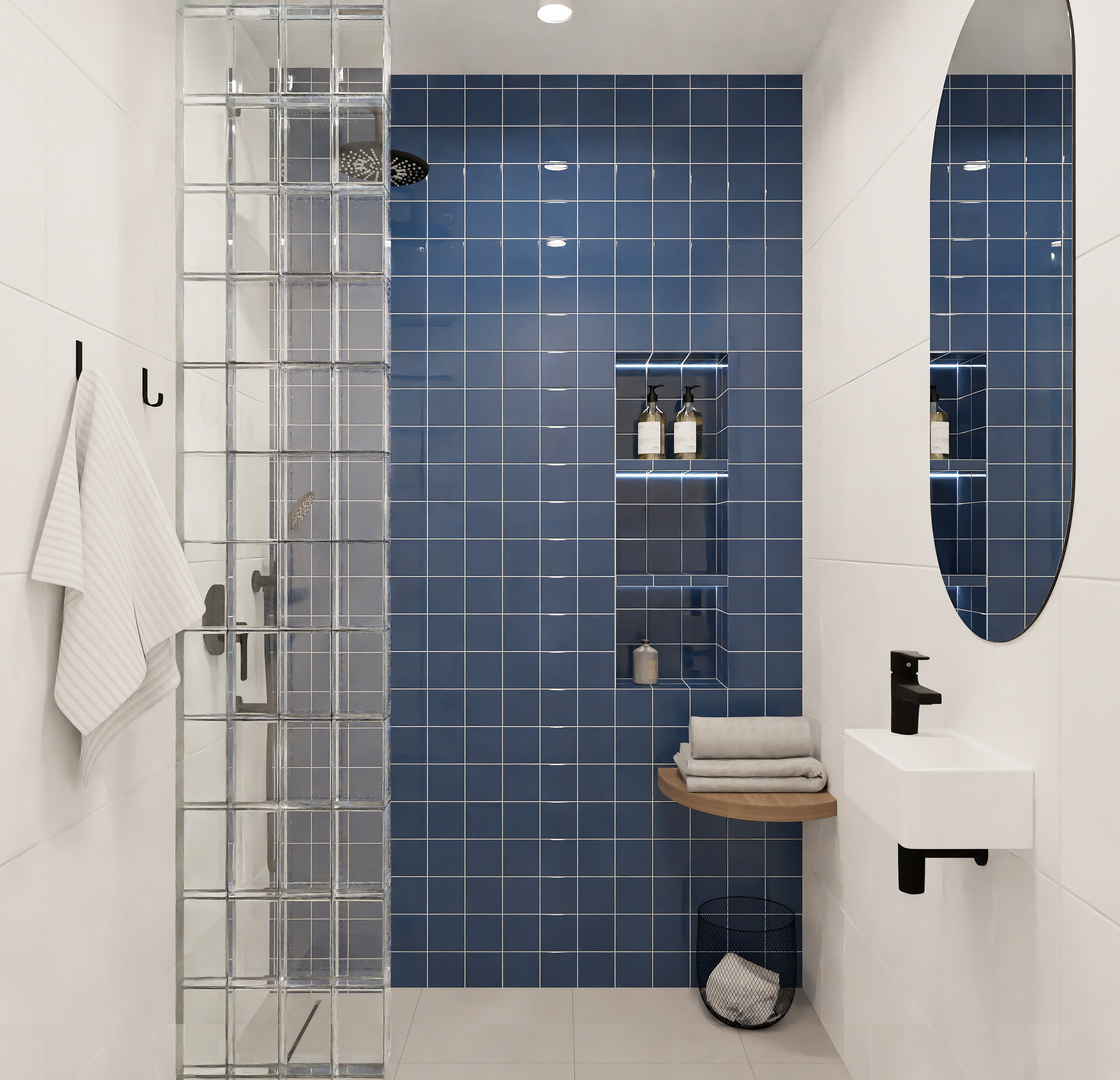 Мелкоформатная плитка коллекция Мини Тайл глосси / Mini Tile glossy фото 15